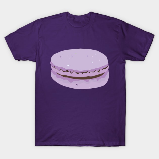 Lavender Macron T-Shirt by SarahTheLuna